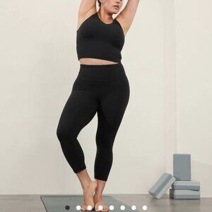 Athleta Elation Capri Pants Black 2X